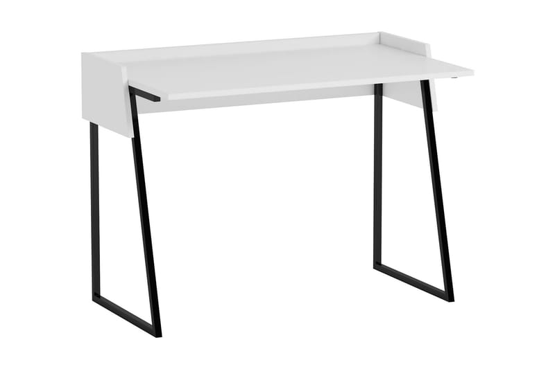 Kalune Skrivebord 103,6x77,5x103,6 cm - Hvit - Møbler - Bord - Kontorbord - Skrivebord