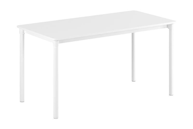 Kergonan Skrivebord 140 cm - Hvit - Møbler - Bord - Kontorbord - Skrivebord