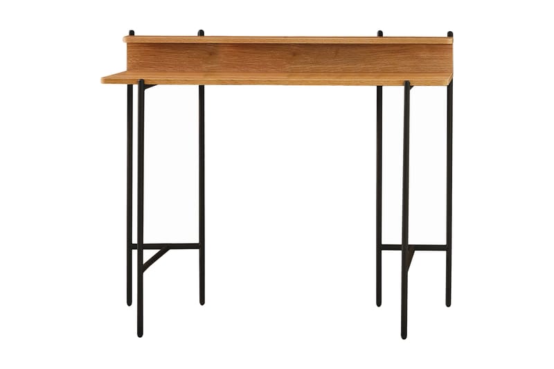 Makungwe Skrivebord 120 cm Natur/Svart - Natur/Svart - Møbler - Bord - Kontorbord - Skrivebord