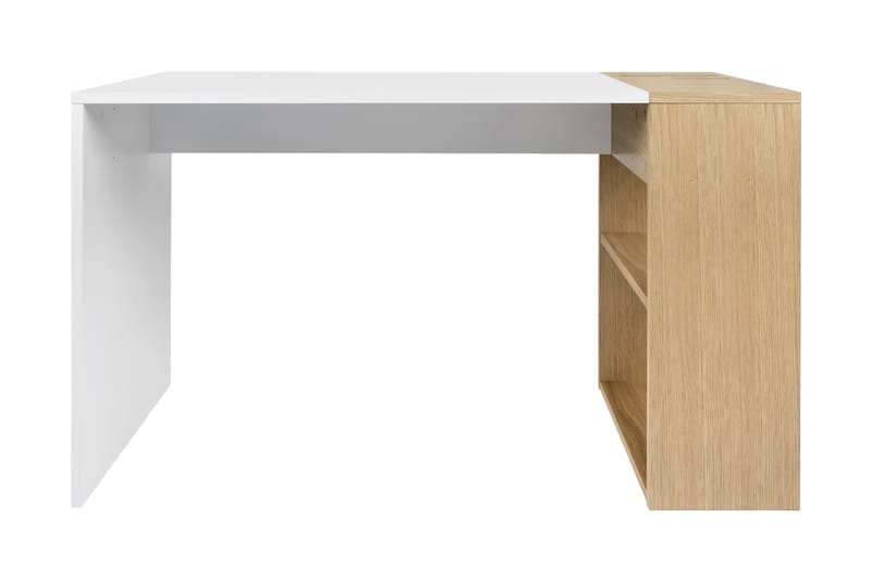 Mastorma Skrivebord 120 cm med Oppbevaringshyller - Hvit - Møbler - Bord - Kontorbord - Skrivebord