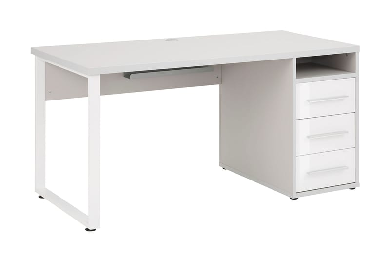 Neviges Skrivebord 150 cm - Grå - Møbler - Bord - Kontorbord - Skrivebord