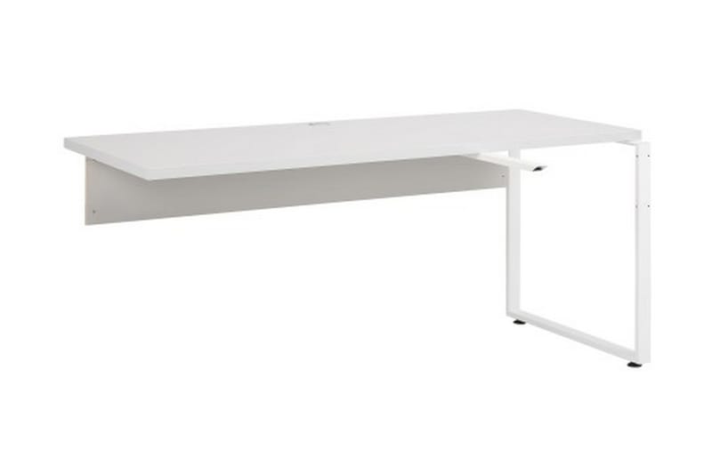 Neviges Skrivebordsdel 120 cm - Grå/Platinagrå - Møbler - Bord - Kontorbord - Skrivebord
