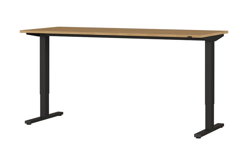 Picato Skrivebord 180 cm - Brun/Svart - Møbler - Bord - Kontorbord - Skrivebord