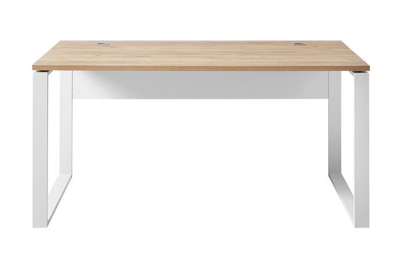 Rosalie Skrivebord 158 cm - Beige/Hvit - Møbler - Bord - Kontorbord - Skrivebord