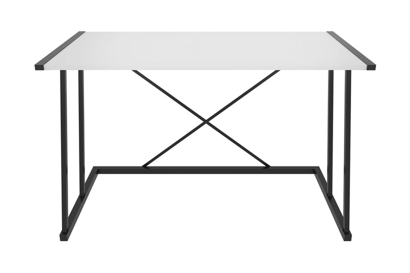 Ruelle Skrivebord 60x75x114 cm - Svart/Hvit - Møbler - Bord - Kontorbord - Skrivebord