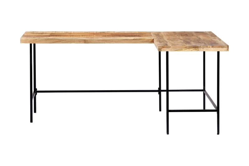 Skrivebord 120x60x76 cm heltre mango - Møbler - Bord - Kontorbord - Skrivebord - Hjørneskrivebord