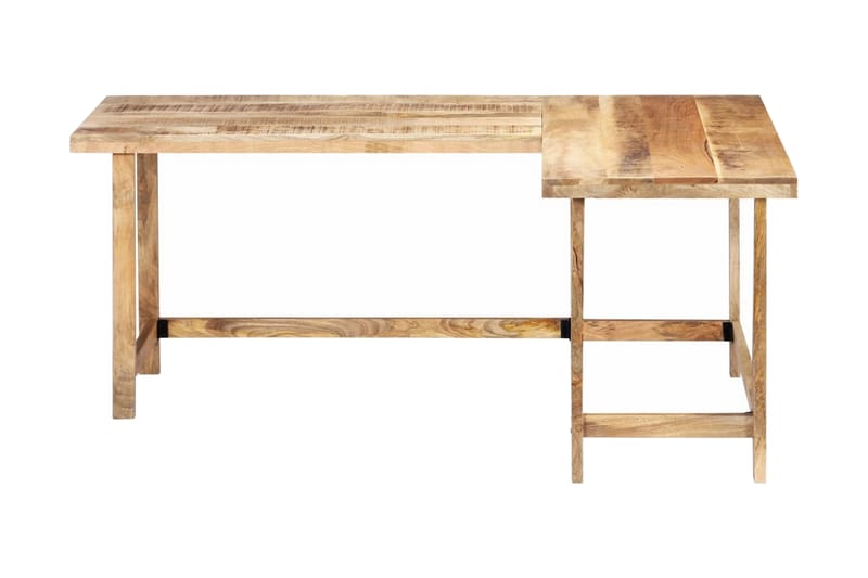Skrivebord 180x120x76 cm heltre mango - Møbler - Bord - Kontorbord - Skrivebord