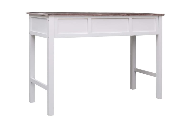 Skrivebord brun 110x45x76 cm tre - Brun - Møbler - Bord - Kontorbord - Skrivebord