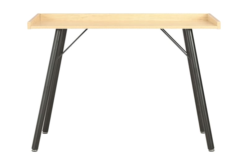 Skrivebord eik 90x50x79 cm - Brun - Oppbevaring - Oppbevaringsmøbler - Sideboard & skjenker