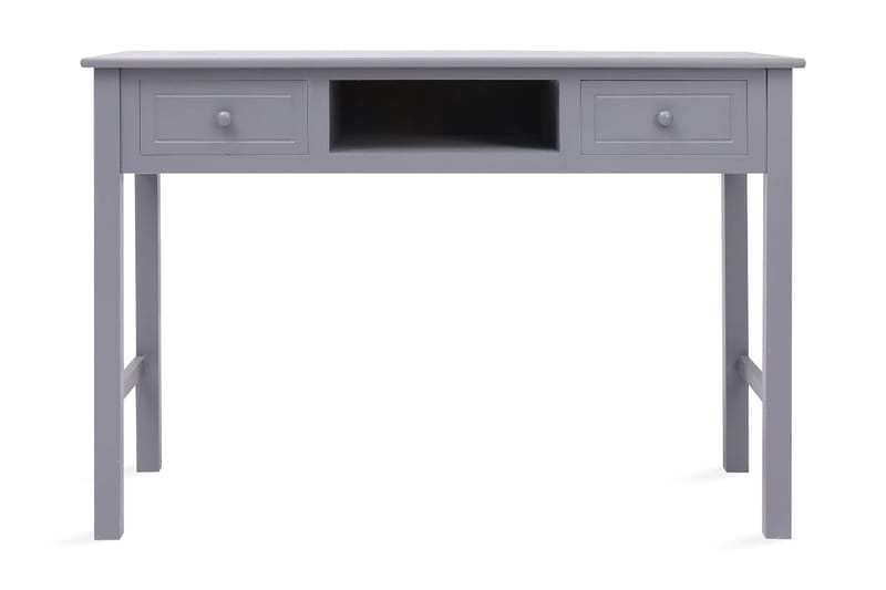 Skrivebord grå 110x45x76 cm tre - Grå - Møbler - Bord - Kontorbord - Skrivebord