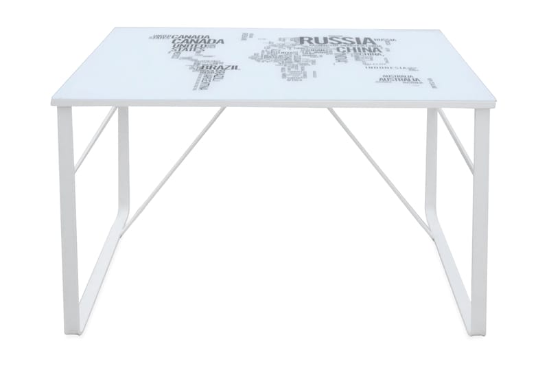 Skrivebord med kartmønster rektangulӕrt - Møbler - Bord - Kontorbord - Skrivebord