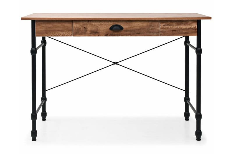Skrivebord med skuff 110x55x75 cm eikefarge - Møbler - Bord - Kontorbord - Skrivebord