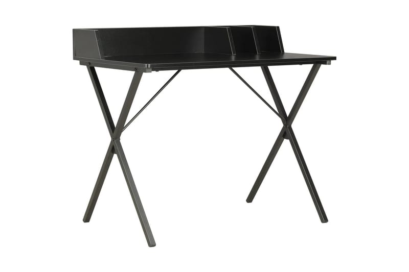 Skrivebord svart 80x50x84 cm - Svart - Møbler - Bord - Kontorbord - Skrivebord