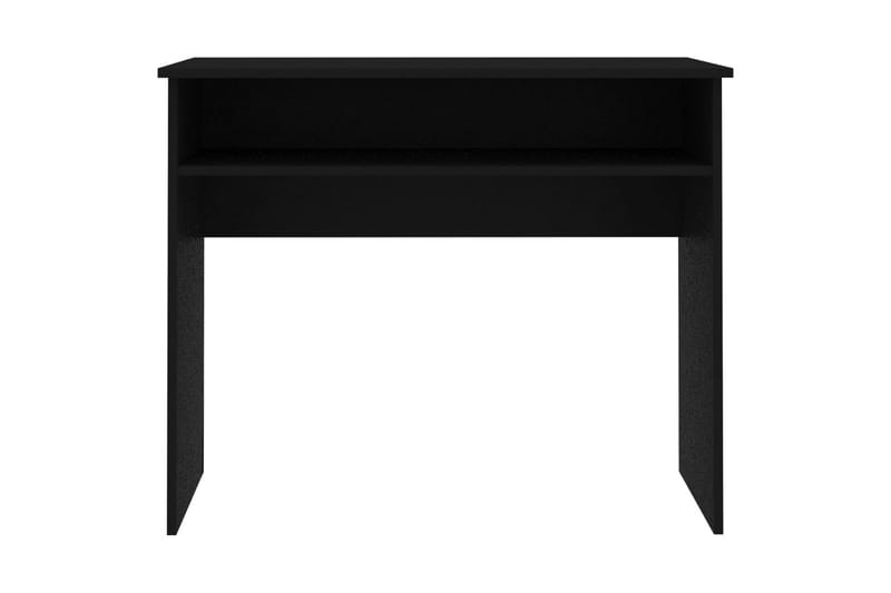 Skrivebord svart 90x50x74 cm sponplate - Svart - Møbler - Senger - Kontinentalsenger