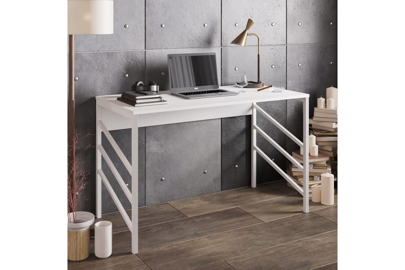 Sotinge Skrivebord 120 cm - Hvit - Møbler - Bord - Kontorbord - Skrivebord