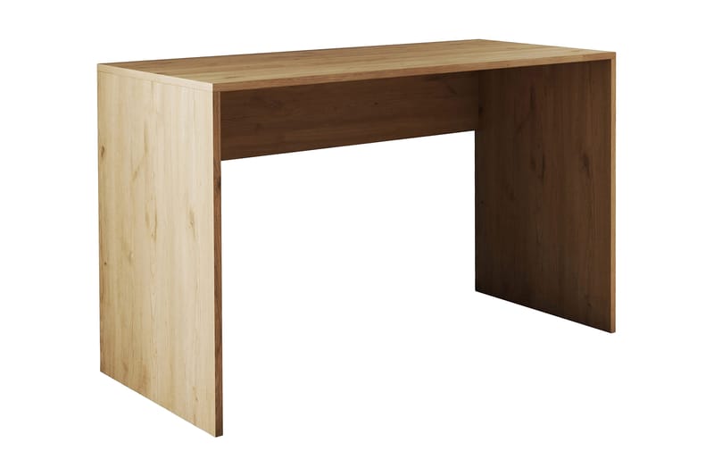 Sotinge Skrivebord 120x75x120 cm med oppbevaring - Eik - Møbler - Bord - Kontorbord - Skrivebord