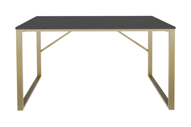 Vinresk Skrivebord 60x74x120 cm - Gull/Antrasitt - Møbler - Bord - Kontorbord - Skrivebord