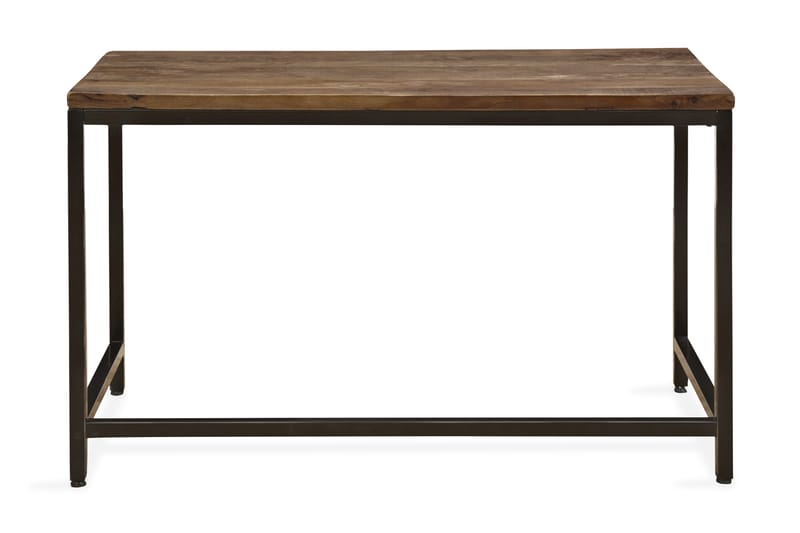 Wilmer Skrivebord 120 cm - Rustik Alm/Svart - Møbler - Bord - Kontorbord - Skrivebord