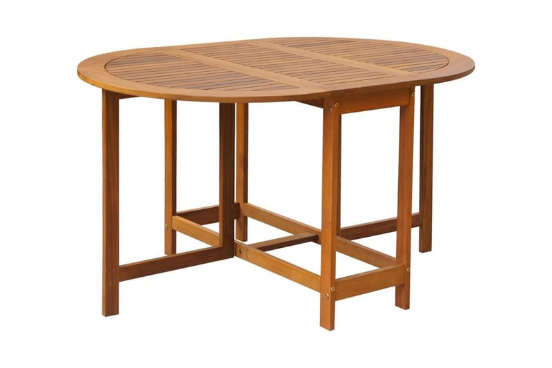 Hagebord 130x90x72 cm heltre akasie - Akasie - Møbler - Bord - Sammenleggbart bord