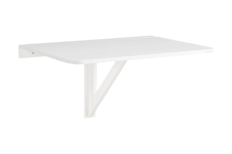 Ranso Klaffebord 80 cm - Hvit - Møbler - Bord - Sammenleggbart bord