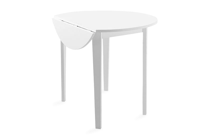 Ranso Klaffebord 91,5 cm Rund - Hvit - Møbler - Bord - Sammenleggbart bord