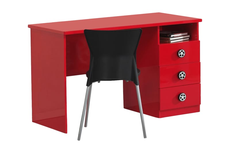 Monilla Skrivebord - Rød - Møbler - Bord - Skrivebord