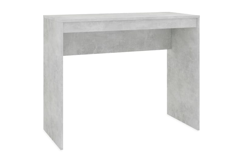 Skrivebord betonggrå 90x40x72 cm sponplate - Møbler - Bord - Skrivebord