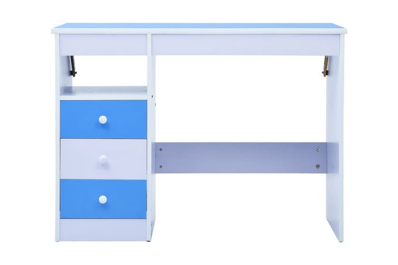 Tegnebord for barn vippbart blå og hvit - Møbler - Bord - Skrivebord