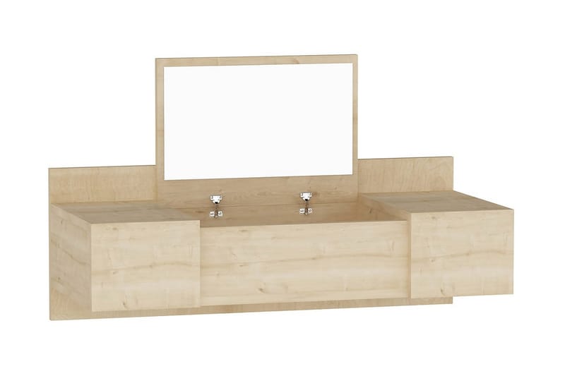 Andifli Sminkbord 100 cm - Blå/Natur - Møbler - Bord - Sminkebord & toalettbord