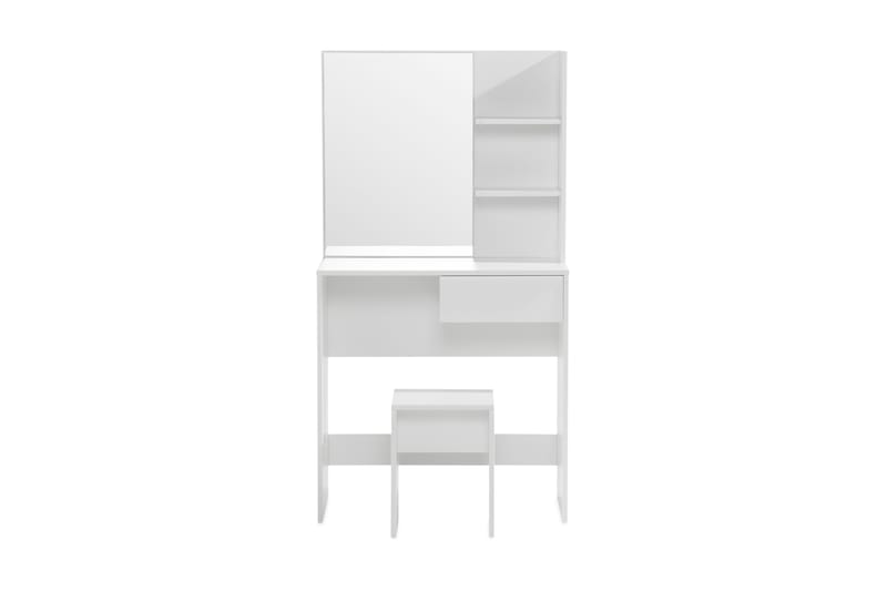 Orlunda Sminkebord 75 cm - Hvit - Møbler - Bord - Sminkebord & toalettbord - Sminkebord med speil