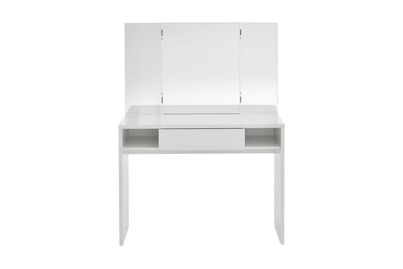 Ridell Sminkebord100 cm - Hvit - Møbler - Bord - Sminkebord & toalettbord - Sminkebord med speil