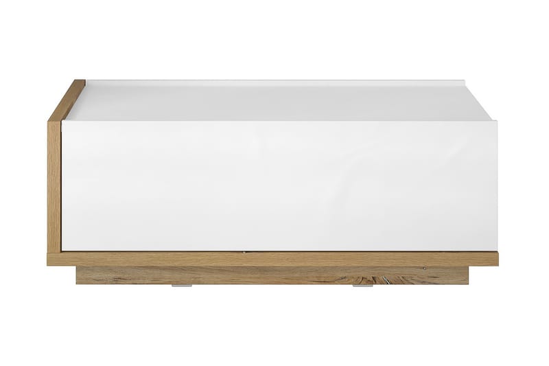 Arganda Sofabord 110 cm - Hvit/Natur - Møbler - Bord - Sofabord