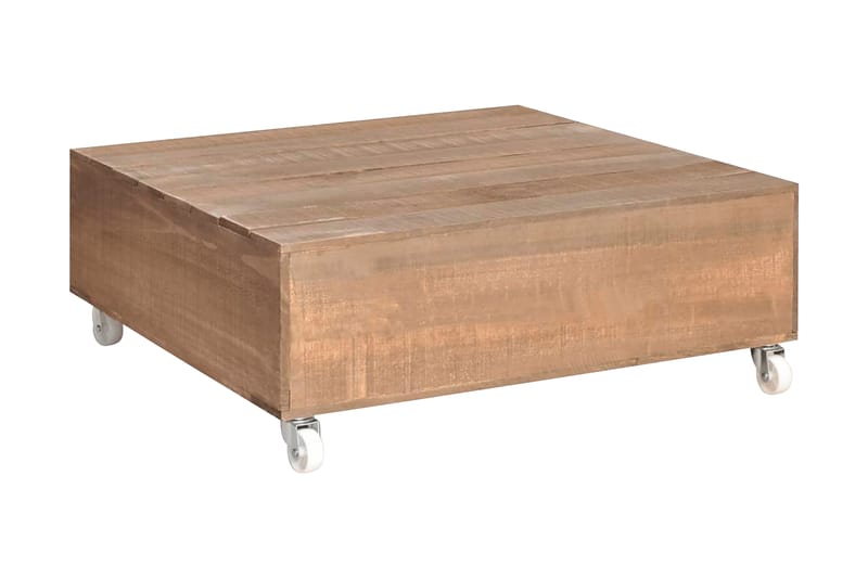 Brunt kaffebord Solid-tre - Tre - Møbler - Bord - Sofabord
