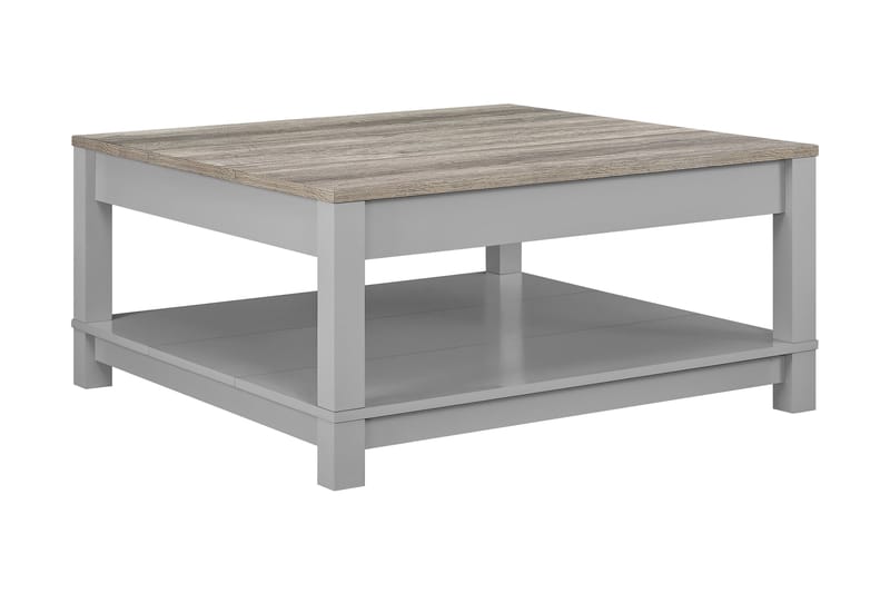 Carver Sofabord 90 cm Grå - Møbler - Bord - Spisebord & kjøkkenbord