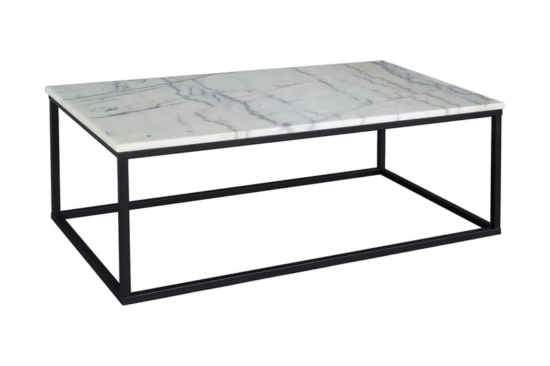 Dorking Sofabord 110 cm Marmor - Marmor Grå - Møbler - Bord - Sofabord
