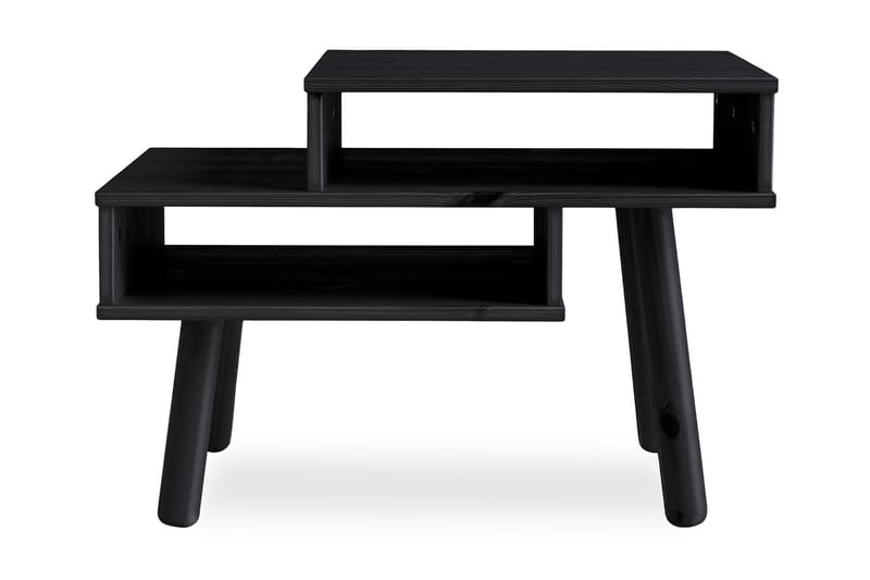 Hako Sofabord 65 cm med Oppbevaringshylle Svart - Karup Design - Møbler - Bord - Sofabord