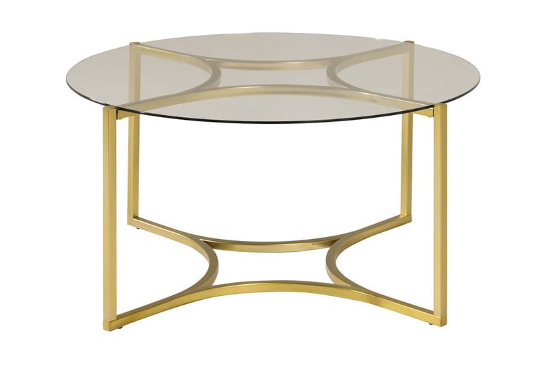 Kivik Sofabord Rundt 75cm - Transparent - Møbler - Bord - Spisebord & kjøkkenbord