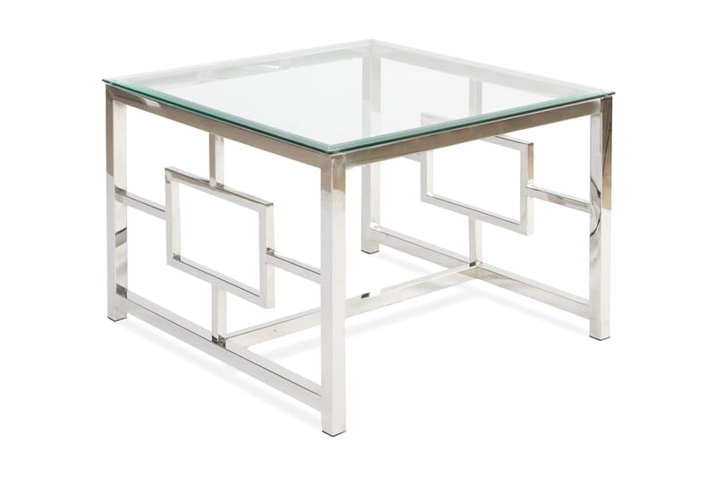 Legnaro Sofabord 70 cm - Glass/Krom - Møbler - Bord - Avlastningsbord - Brettbord og småbord