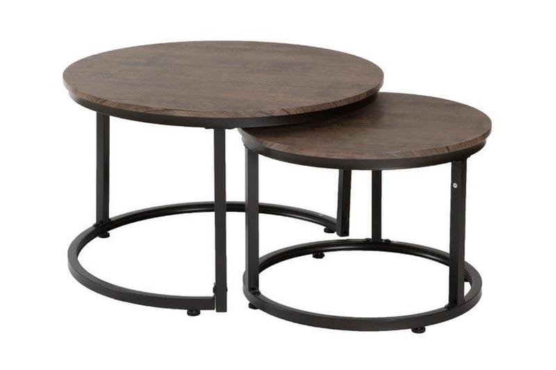 Marieli Settbord 76 cm - Brun - Hagemøbler - Hagebord - Spisebord ute