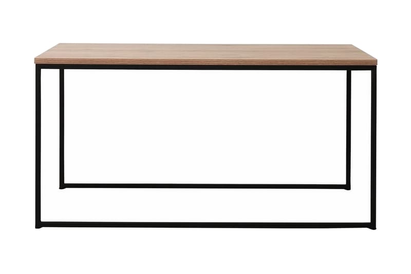 Marliah Settbord 100 cm 2 Bord - Valnøttsbrun/Svart - Møbler - Bord - Avlastningsbord - Settbord