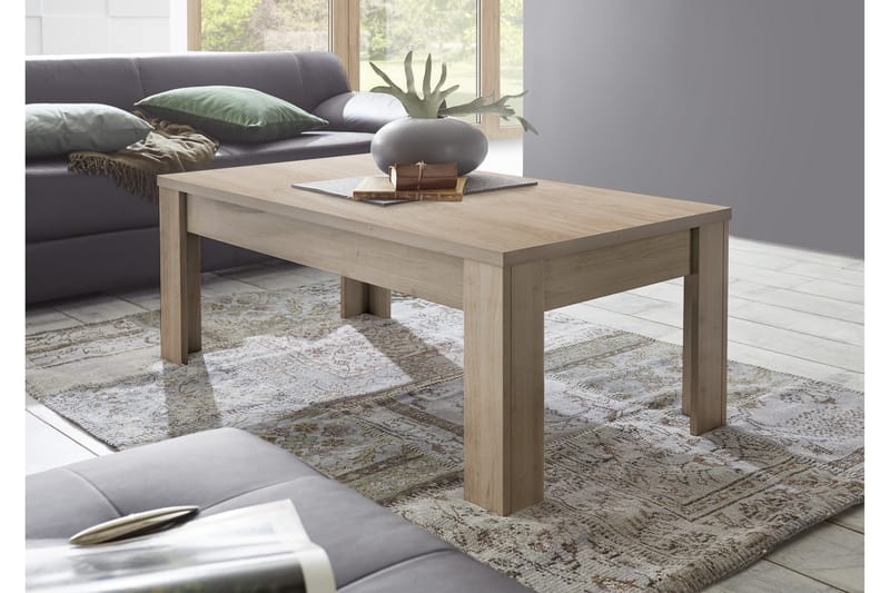 Midas Sofabord 122 cm - Brun - Møbler - Bord - Spisebord & kjøkkenbord