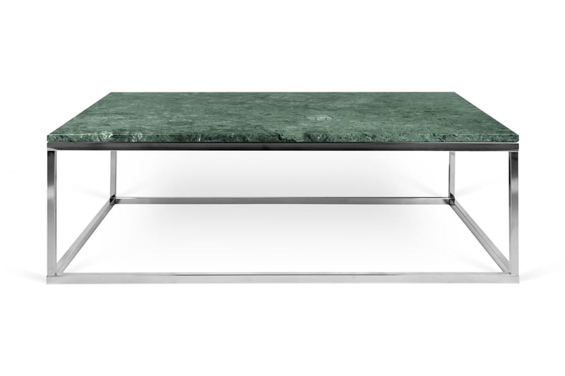 Quencha Sofabord 120 cm Marmor - Grønn/Krom - Møbler - Bord - Sofabord
