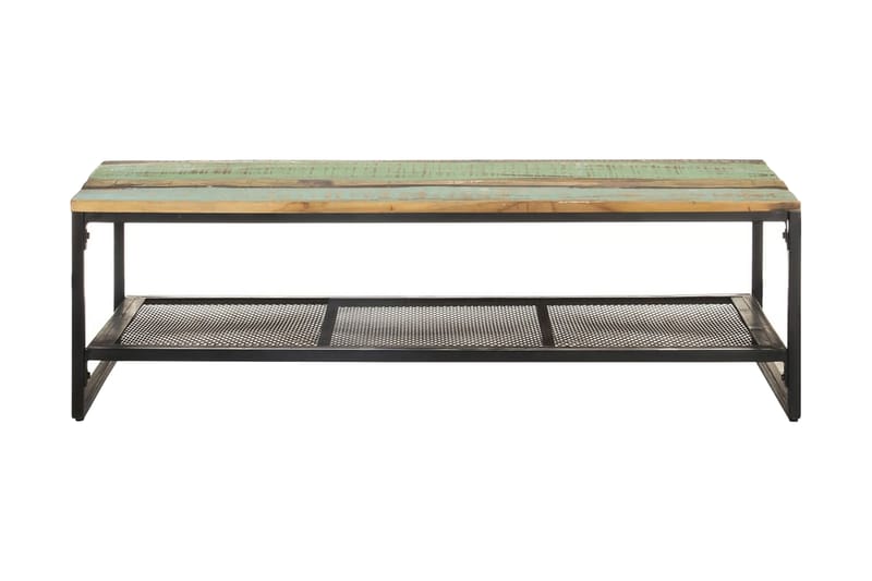 Salongbord 110x60x35 cm gjenvunnet heltre - Brun - Møbler - Bord - Sofabord