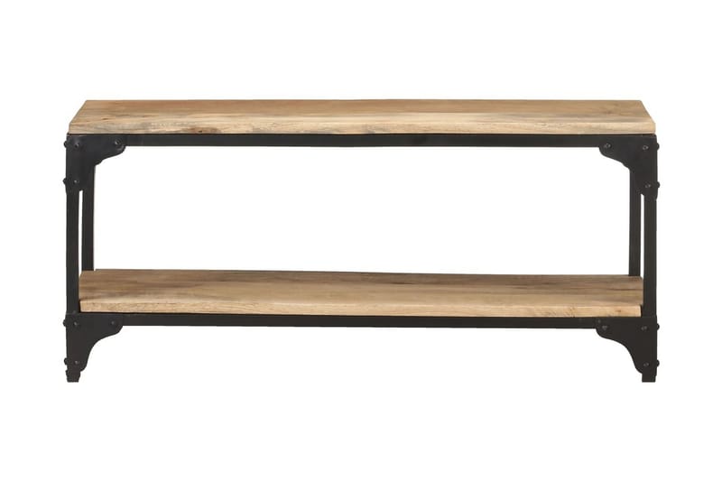 Salongbord 90x30x40 cm heltre mango - Brun - Møbler - Bord - Sofabord