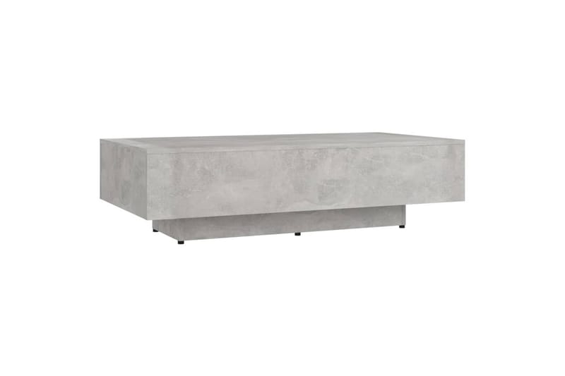 Salongbord betonggrå 115x60x31 cm sponplate - Grå - Møbler - Bord - Sofabord