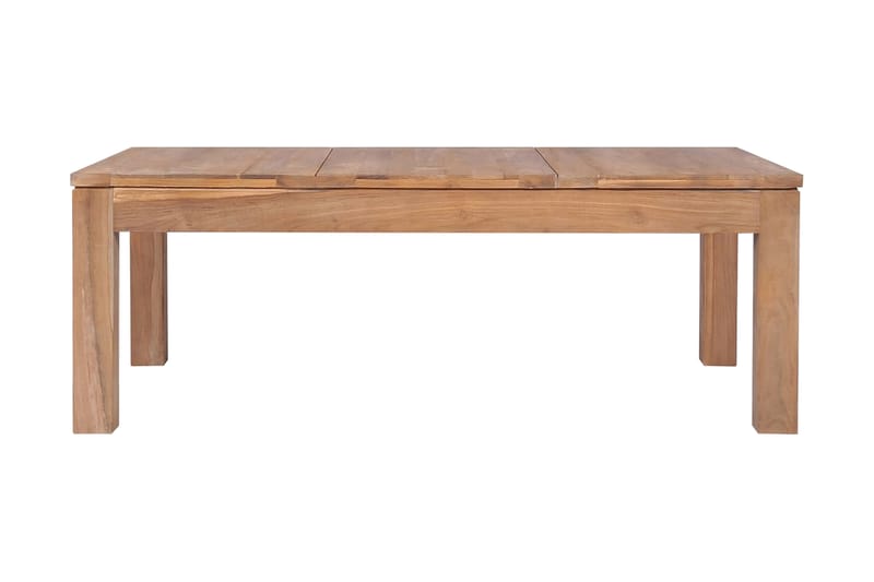 Salongbord heltre teak naturlig etterbehandling 110x60x40 cm - Møbler - Bord - Sofabord