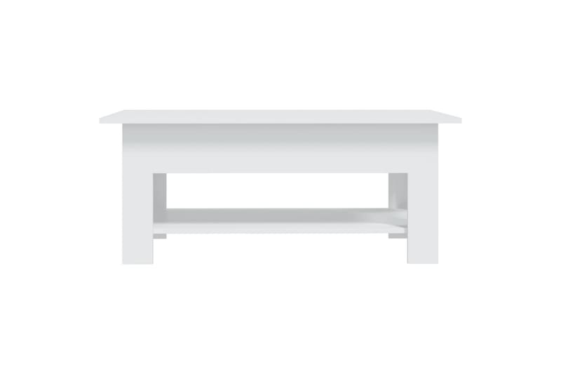 Salongbord hvit 102x55x42 cm sponplate - Hvit - Møbler - Bord - Sofabord