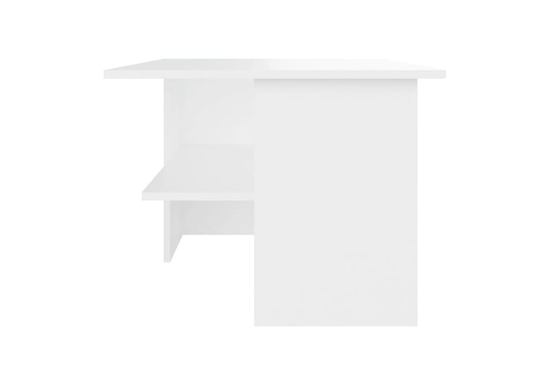 Salongbord hvit 90x60x46,5 cm sponplate - Hvit - Møbler - Bord - Sofabord