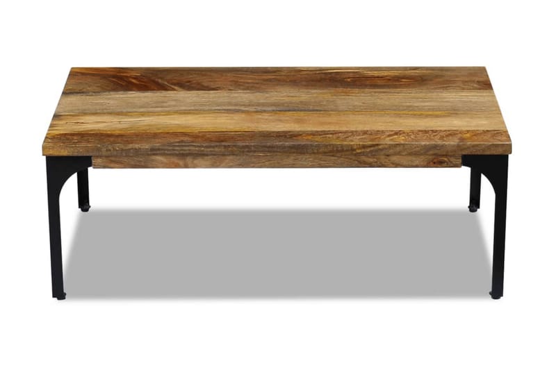 Salongbord mangotre 100x60x35 cm - Mangotre/Svart - Møbler - Bord - Spisegrupper