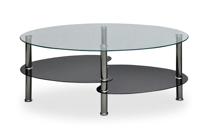 Salongbord med ekslusivt design svart - Glass/Svart - Møbler - Bord - Sofabord